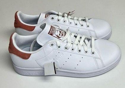 Adidas Stan Smith Low White Pink Leather Sneakers Shoes Women's Size 8 -  $80 New With Tags - From Staryzee