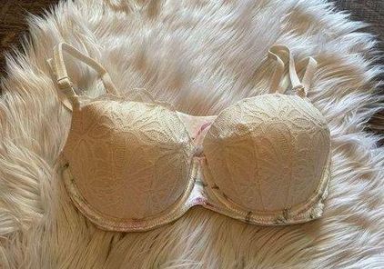 PINK Victoria’s Secret Floral Velvet Bralette