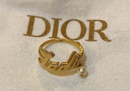 Poesy Ring Burgundy | Womens Dior Rings ⋆ Rincondelamujer