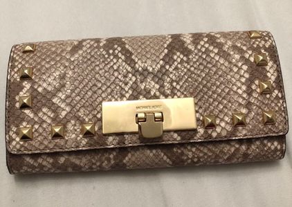 Michael Kors Snakeskin Wallet Multiple - $50 (58% Off Retail) - From Ariana