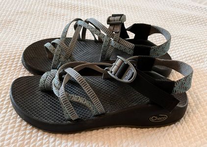 Chacos Double Strap Blue Sandals Size 8 30 70 Off Retail