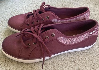 maroon keds
