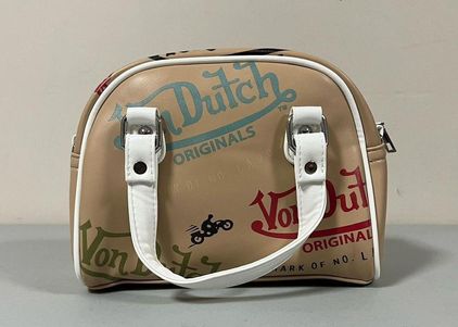 Von Dutch Purse Unboxing/Review + What Fits | Bowling Bag Small Pink | Kera  Nichelle - YouTube