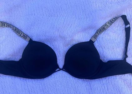 Victoria's Secret Shine Strap Victoria Secret Push-up Black Size 34