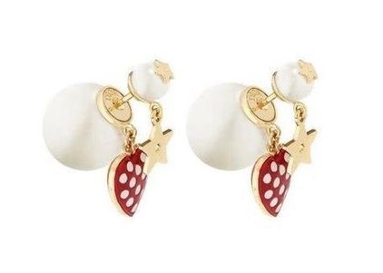 Dior Jewelry | Brand New Dior Tribales Earrings | Color: Gold/White | Size: Os | Lemonlover99's Closet