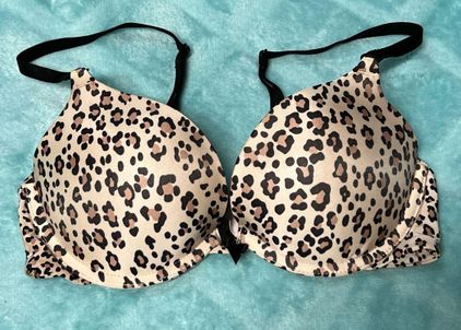 Victoria's Secret Animal Print Push-Up Bra Tan Size 32 C - $29 (51