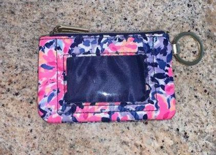 Lily Pulitzer key chain wallet  Keychain wallet, Lily pulitzer