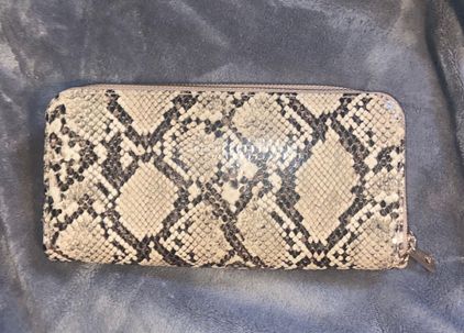 Target Snakeskin Wallet Brown - $11 (45% Off Retail) - From Kate