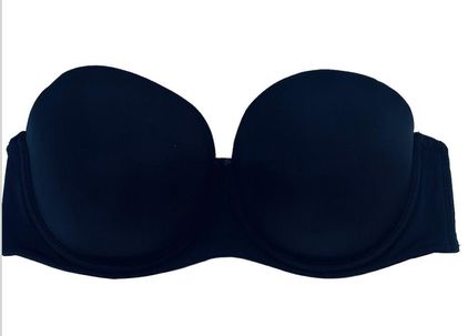 Torrid black bra size 38C strapless with underwire - $23 - From Ada