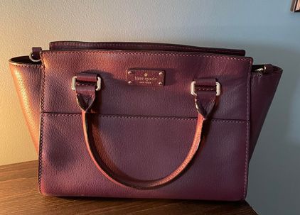 Kate Spade Purple Purse | Women's - Bags & Wallets | Barrie | Kijiji