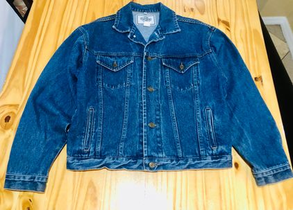 Vintage Looney Tunes x LEVI'S 80s 90s Roadrunner Wile E Coyote Cartoon  Denim Jacket Adult Size L/XL By Too Cute - 