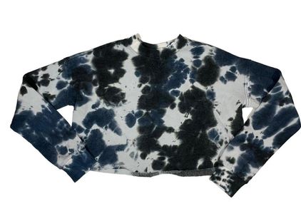 Colsie Tie Dye Crewneck Sweatshirt XS