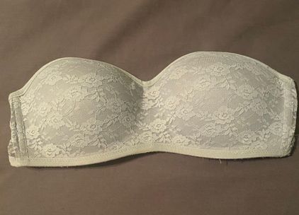 Victoria's Secret, Intimates & Sleepwear, Victorias Secret Lace Bandeau  Strapless Bra