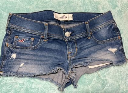 Hollister, Shorts, Hollister Low Rise Distressed Shorts