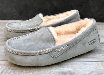 ugg gray moccasins