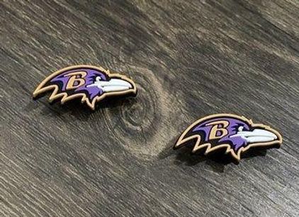 Crocs Baltimore Ravens Football Team Charm For Shoe Charms - 2 Pieces  Purple - $7 - From Nikolai