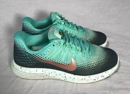 Nike Lunar 8 Running shoes Sz 5 Green - $32 - No