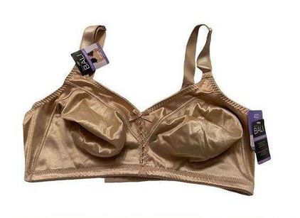 Beauty by Bali Classic Support Wirefree Nude Bra Size 42D NWT