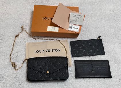 Louis Vuitton Black Felicie Pochette - $1450 (10% Off Retail) - From Lee