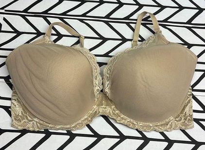 Natori Maternity Bra lightly lined underwire nude in size 38DDD - $21 -  From Jean