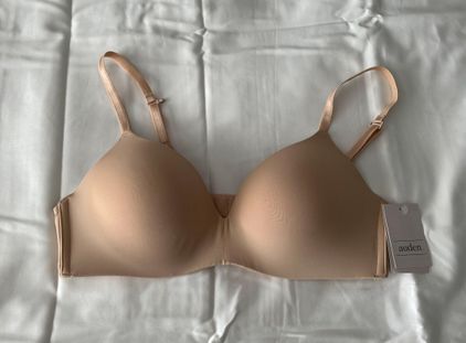 Auden Beige Softly Lined Wirefree Bra Tan Size 34 B - $7 (53% Off Retail)  New With Tags - From Meredith