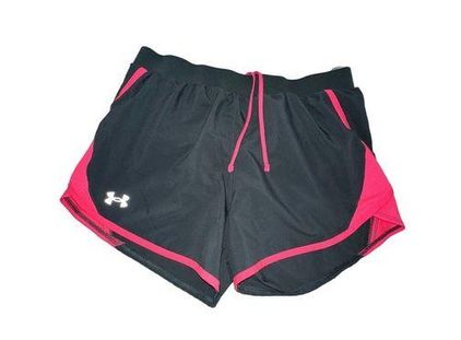 Under Armour Gray/Pink Running Shorts Size M Size M - $11 - From