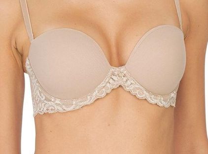 Natori Feather Strapless/Adjustable Bra in Cafe size 34DDD - $22 - From Jean