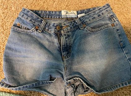 YYDGH Womens Denim Shorts Casual Summer High Waisted Ripped Jean