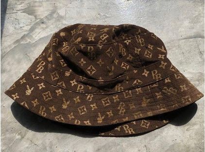 Playboy Bucket Hat Vintage Monogram Rare 