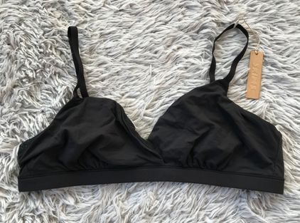 SKIMS Fits Everybody Crossover bralette - Onyx