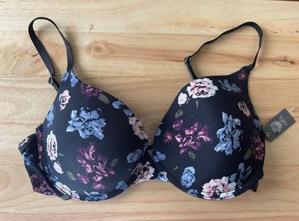 Vince Camuto Black Floral Bra Size 38 C - $25 New With Tags - From Jamie