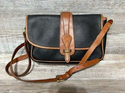 Blue & Black Acid Wash Cowhide Crossbody with 48