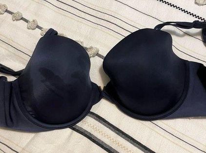 Victoria's Secret lined Demi bra 36dd Blue Size undefined - $18 - From Ava