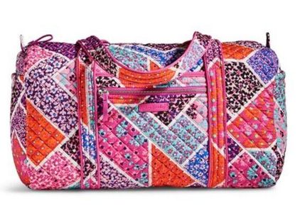 Iconic small duffel sales vera bradley