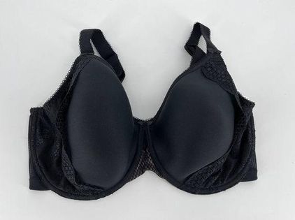 Elomi Charley Bandless Spacer Moulded Bra Sz 36I Black Underwire - $26 -  From Karen