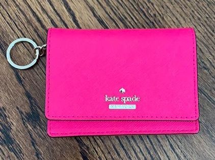 Kate Spade Cedar Street Darla Keychain Wallet Pink