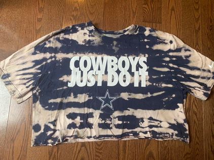 Shirts, Vintage Dallas Cowboys Sweatshirt Bleach Tie Dye