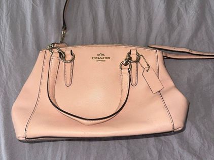 Vintage Handbag Coach Bag Vintage Pink Coach Handbag With 