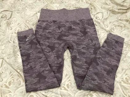 Gymshark Camo Seamless Leggings Multiple Size L - $46 - From