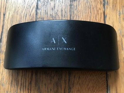 Armani Exchange sunglasses case Black 8 From Michelle