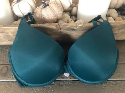 PINK - Victoria's Secret Wear Everywhere Push-up Bra Green - $15