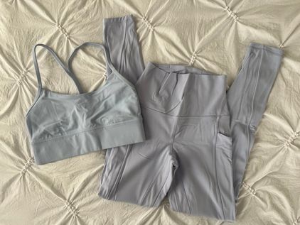 Lululemon Pastel Blue Set - $128 (32% Off Retail) - From Grace