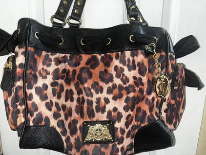 Juicy Couture Leopard Satchels