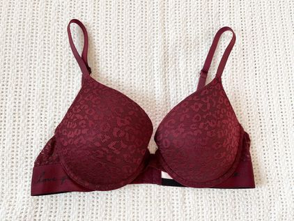 PINK - Victoria's Secret Victoria's Secret PINK Wear Everywhere Push Up Bra  Size 34C - $10 - From Brittany