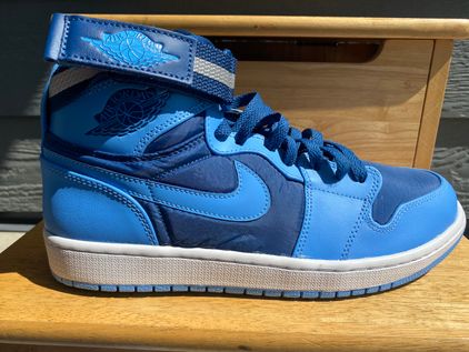 Air Jordan 1 High Strap French Blue Basketball Shoes