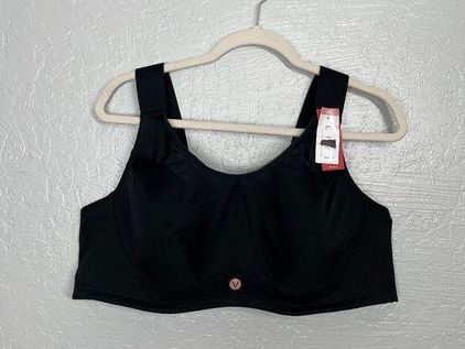 Lane Bryant Livi by Women 46C Black Max Support Underwire Sports Bra  Comfort Size 46 C - $40 New With Tags - From Amy