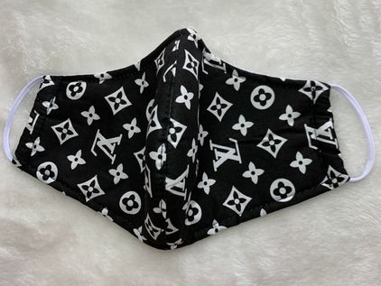 Washable face mask branded LV