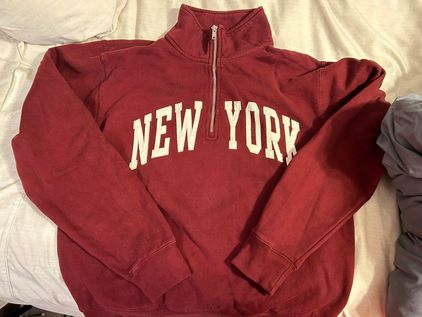 New York Zip Hoodie Brandy Melville