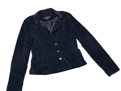 Womens black clearance corduroy blazer