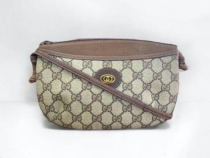 Vintage Gucci Slim Pochette Shoulder Bag